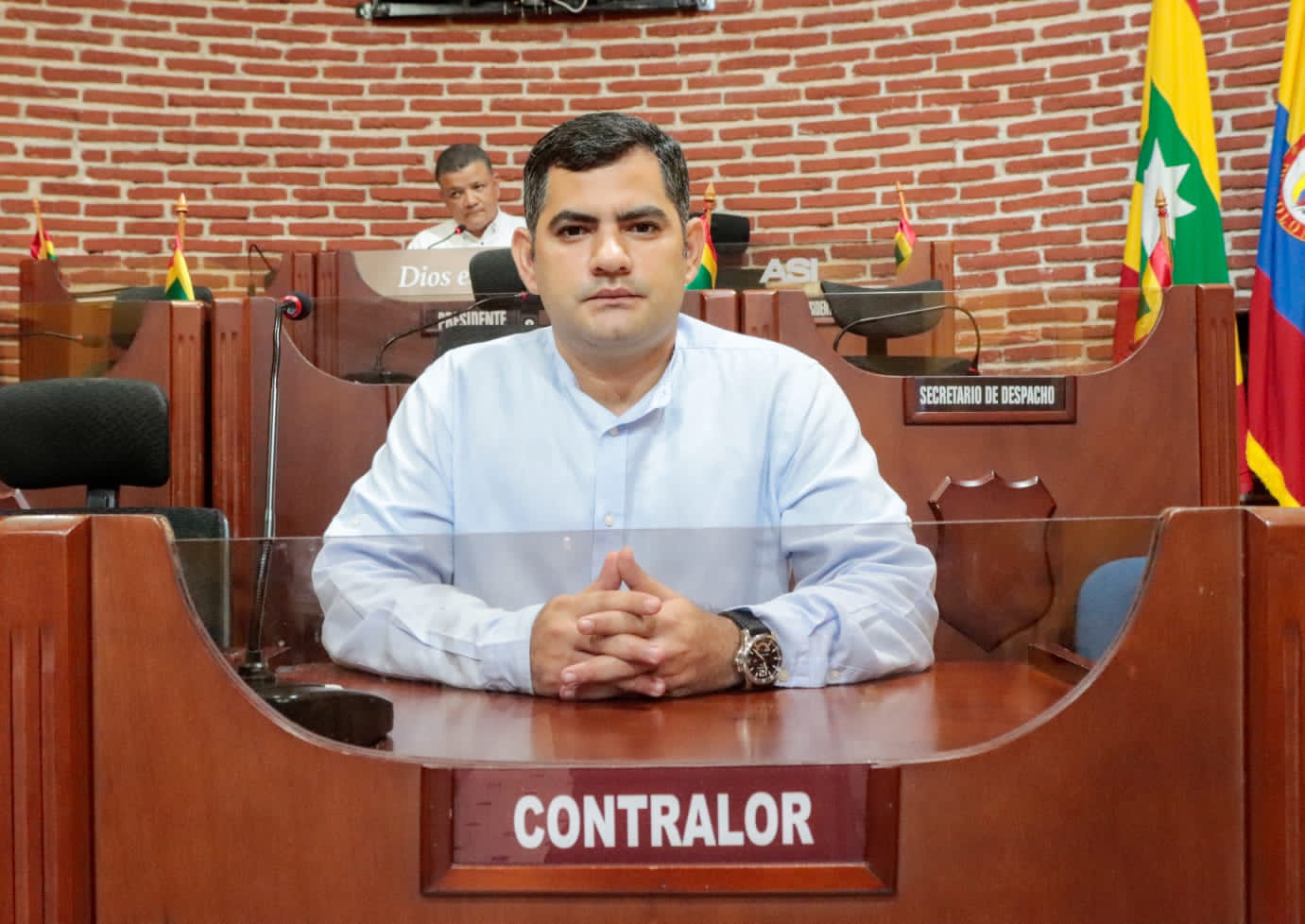 Contralor Distrital Rafael Castillo