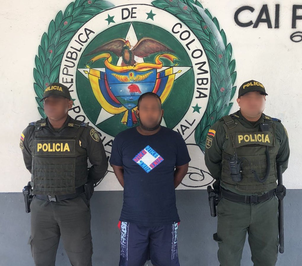 Alias Miguelito, fue capturado por hurto de Contralor Distrital