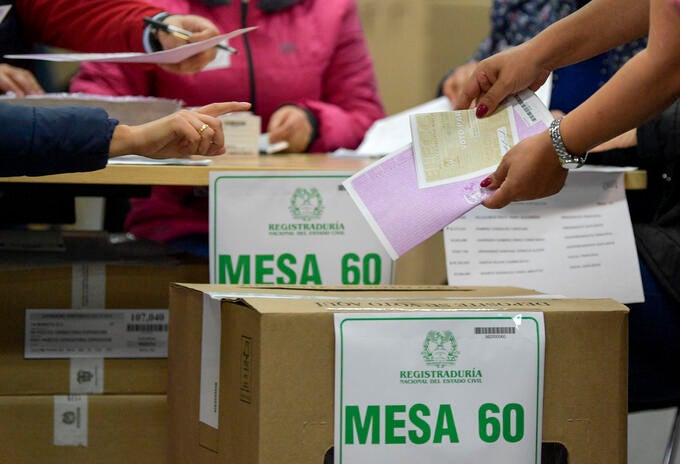 Votaciones en Barranquilla