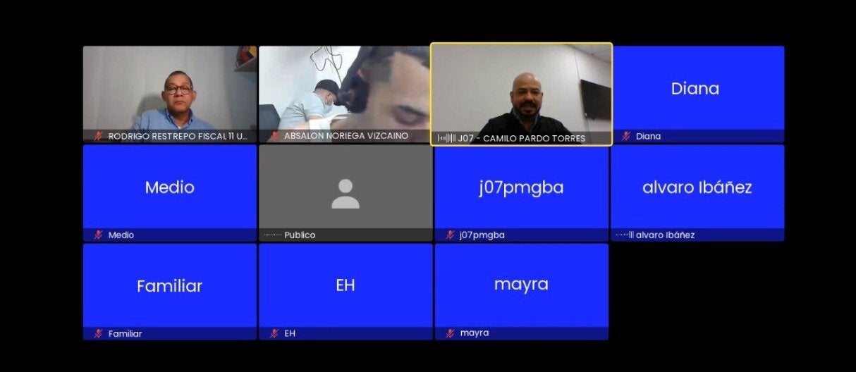 Audiencia desmembrado