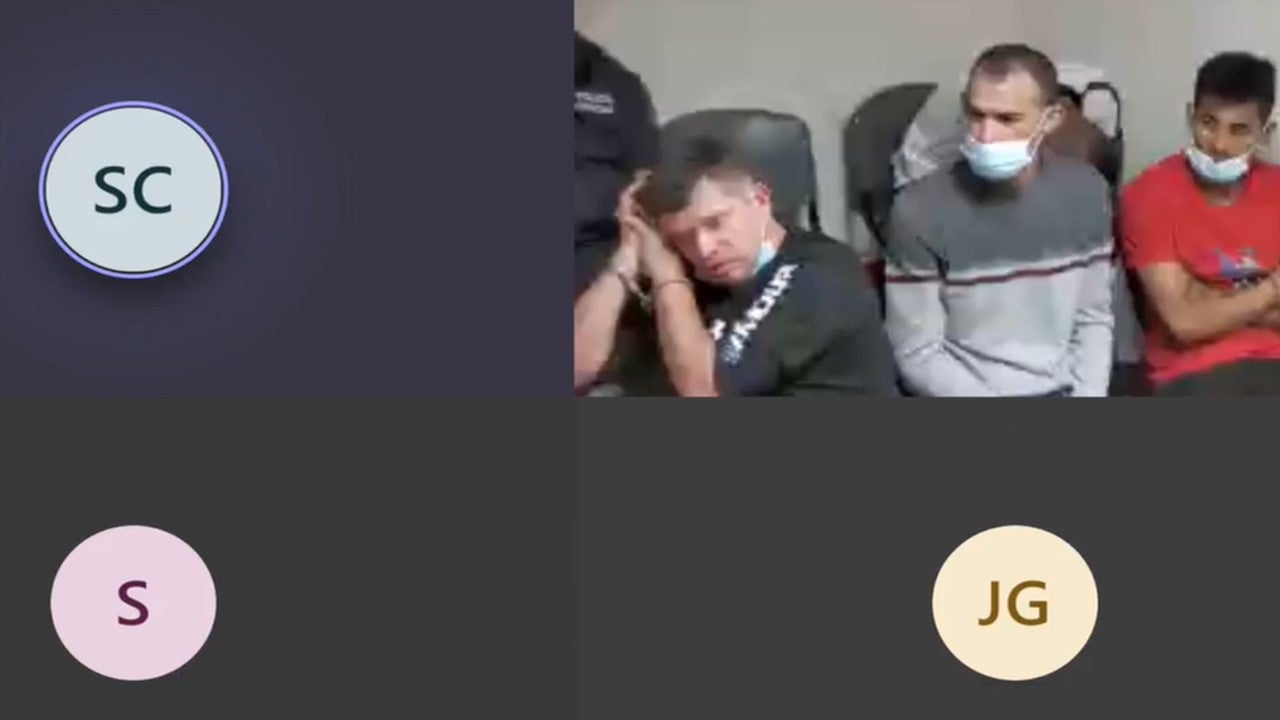 Audiencia legalización de capturado presuntos implicados en el homicidio del fiscal Pecci