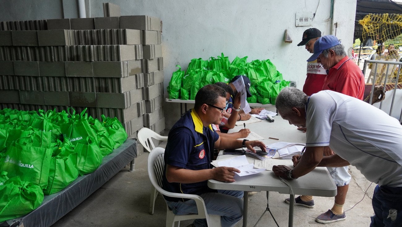 Damnificados por lluvias