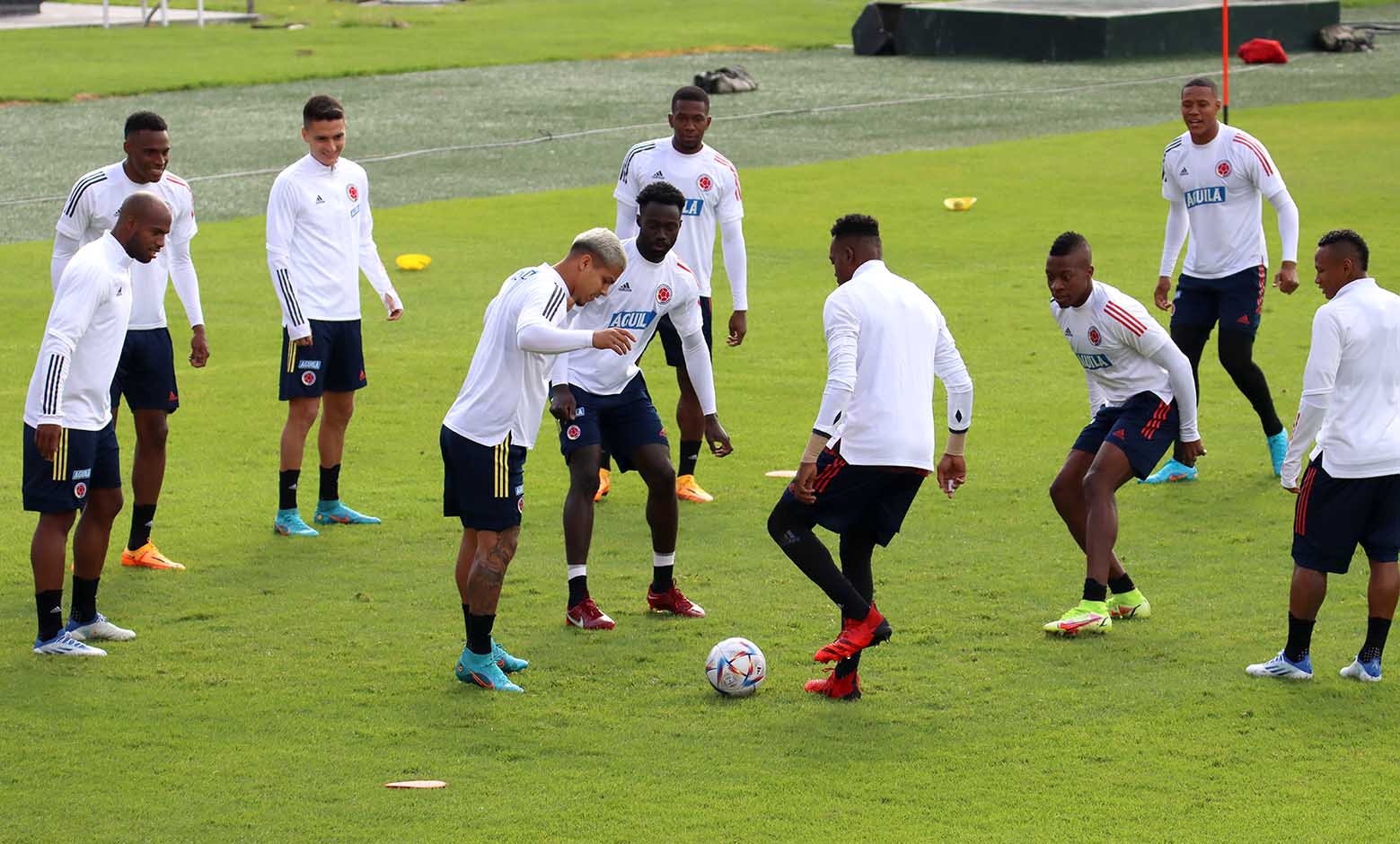 Selección Colombia entrenamiento