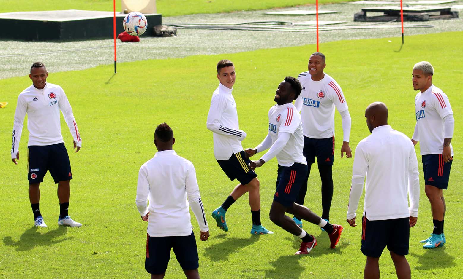 Selección Colombia entrenamiento