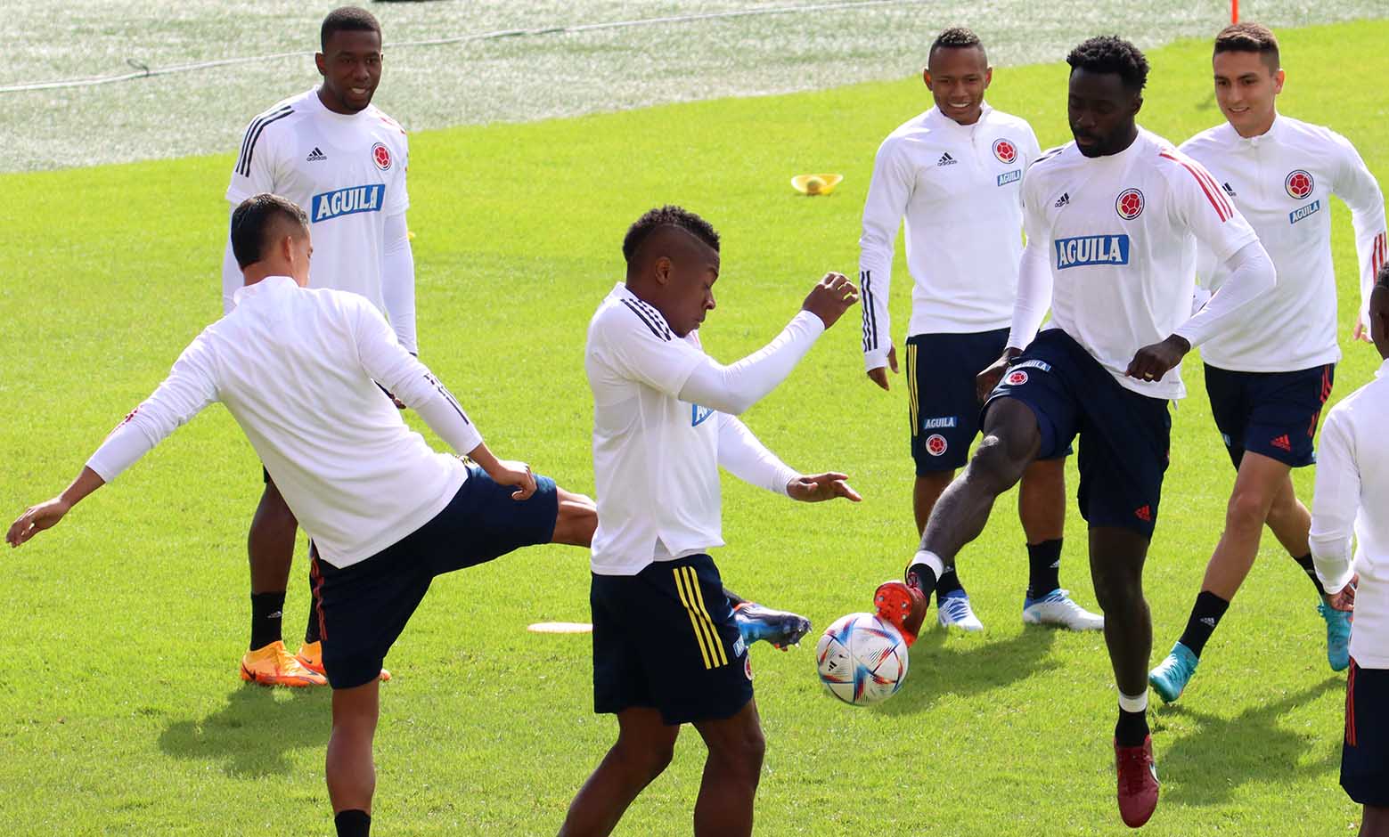 Selección Colombia entrenamiento