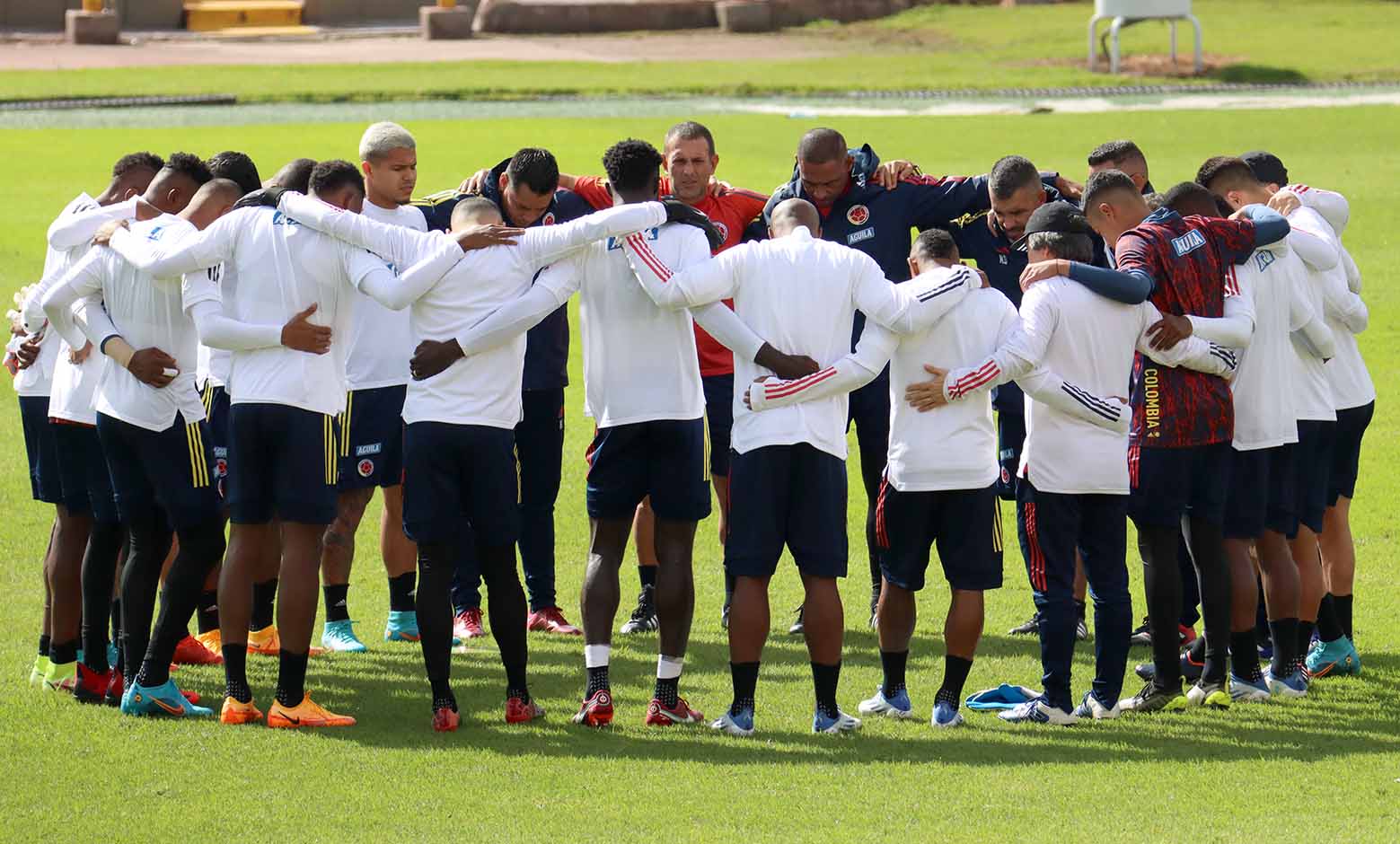 Selección Colombia entrenamiento
