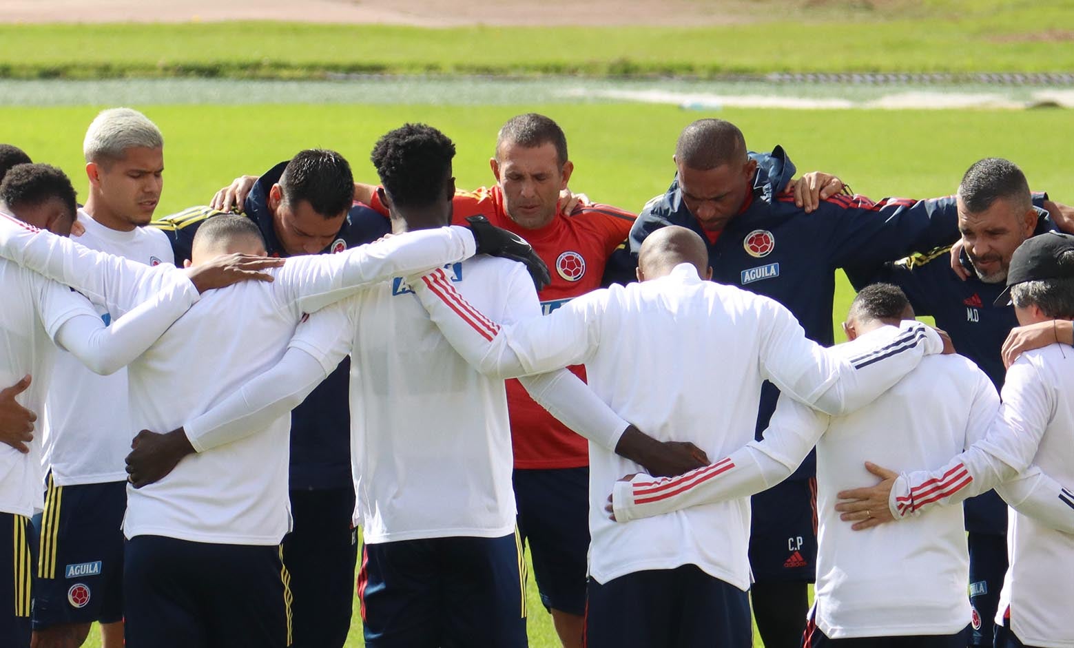Selección Colombia entrenamiento