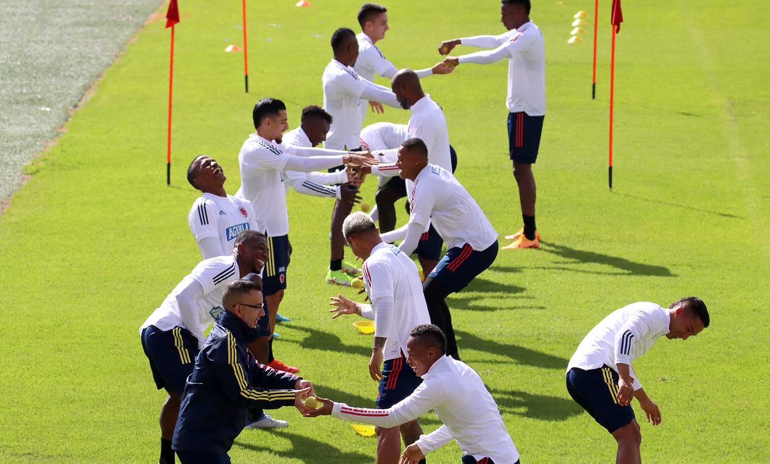 Selección Colombia entrenamiento