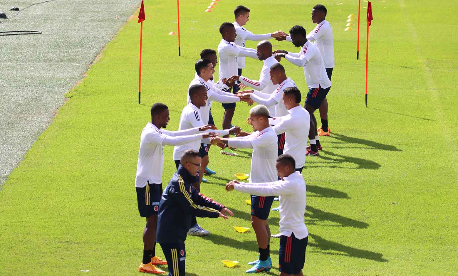 Selección Colombia entrenamiento