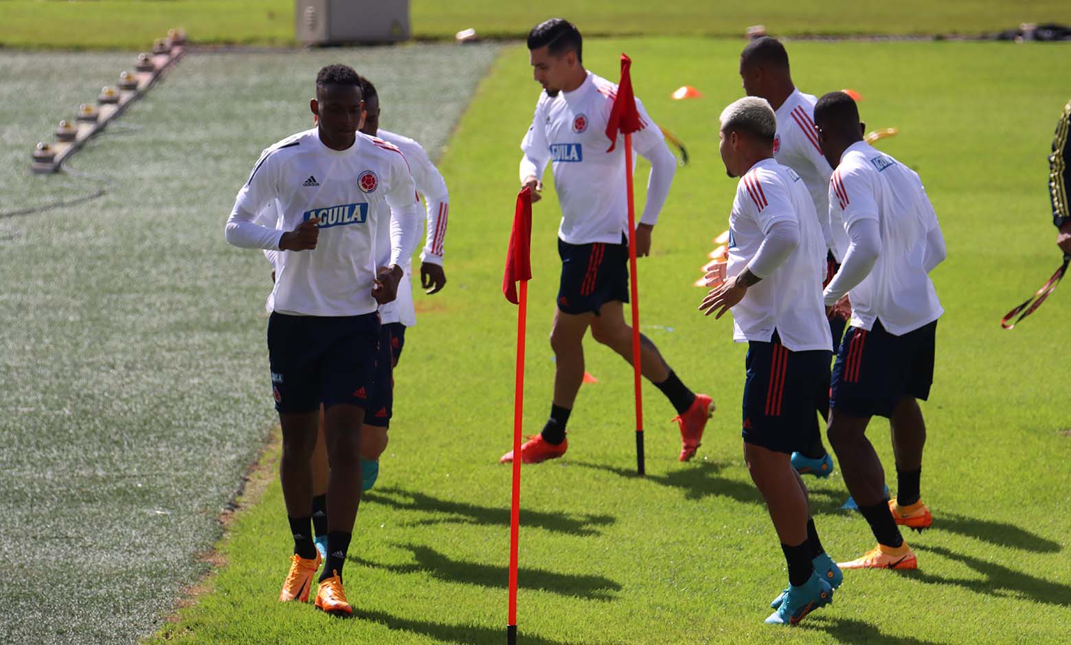 Selección Colombia entrenamiento