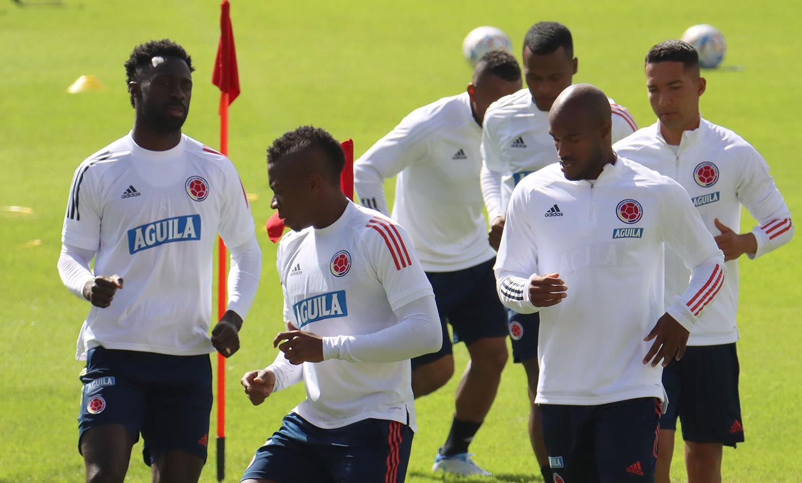 Selección Colombia entrenamiento