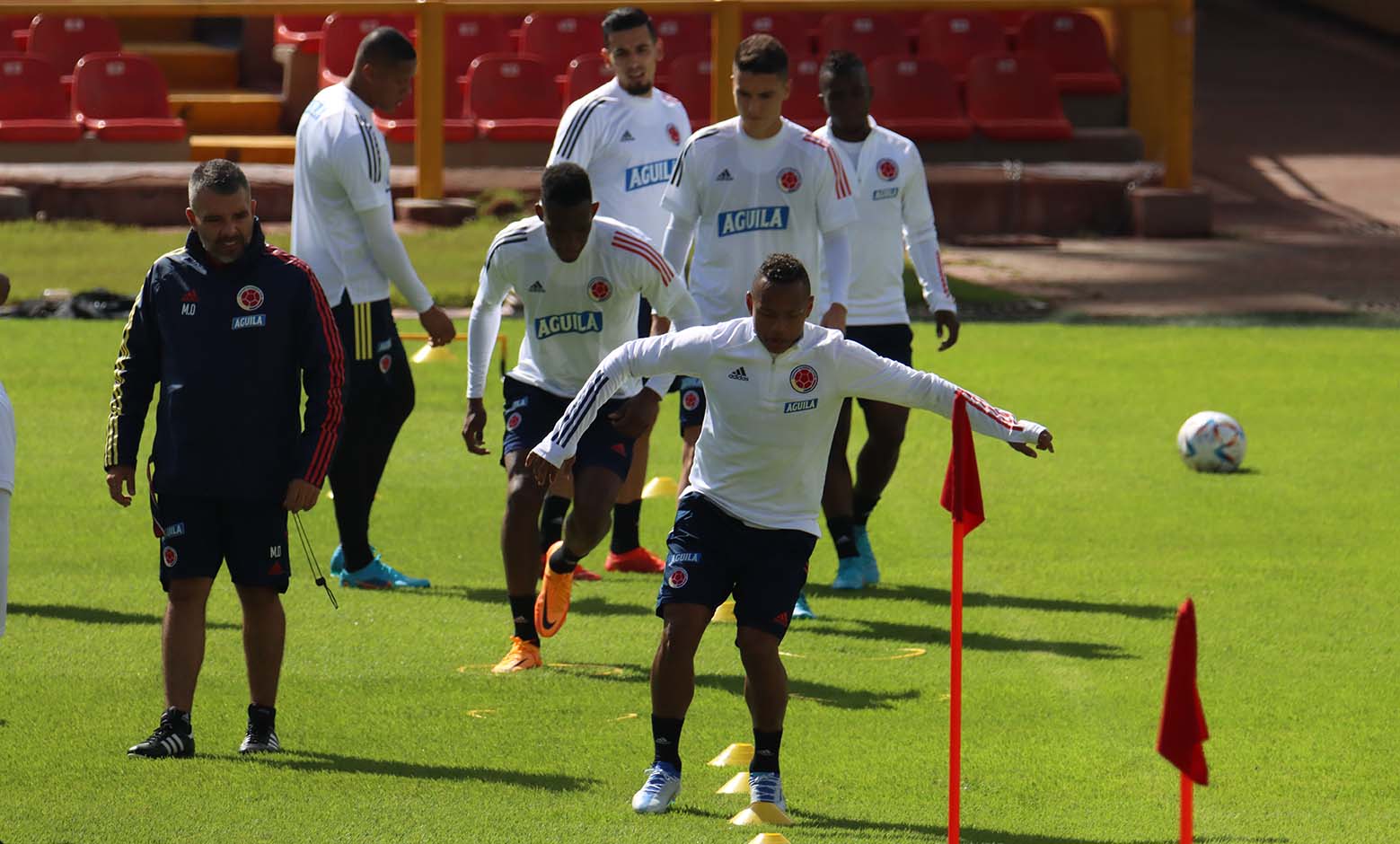 Selección Colombia entrenamiento