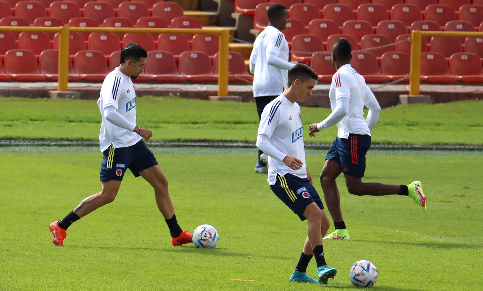 Selección Colombia entrenamiento