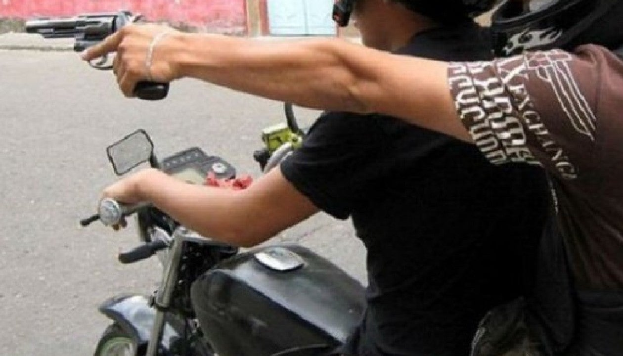 Ataque de sicarios en moto