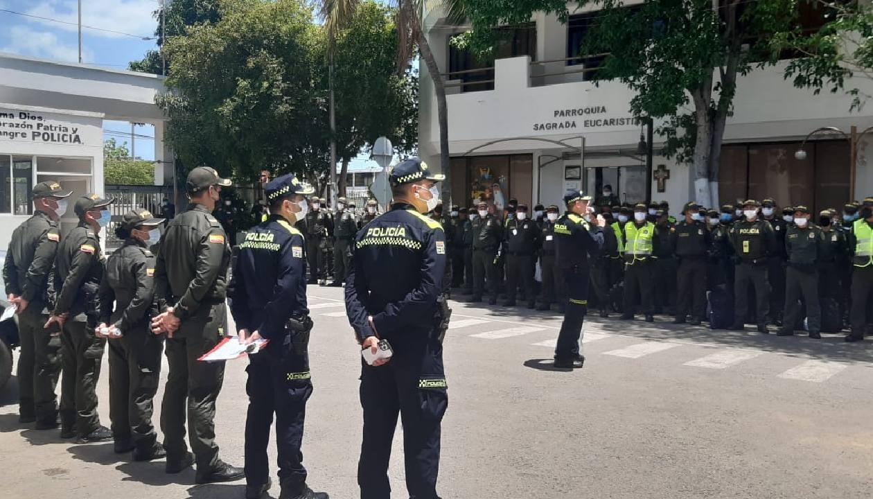 Son 1.180 uniformados que garantizarán seguridad
