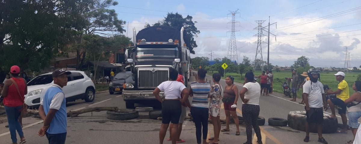 Protestas por cancelación de las corralejas en el corregimiento de Bayunca, Cartagena