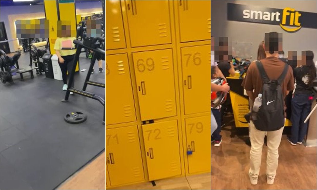 ¡Qué inseguridad! Robo masivo en el gimnasio Smart Fit de Multicentro
