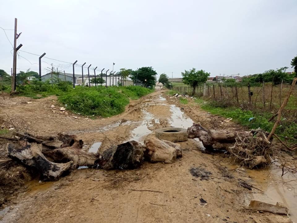 Vía principal barrio 2 de Octubre segunda etapa