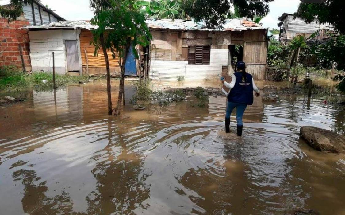 Riesgo por lluvias en Cartagena
