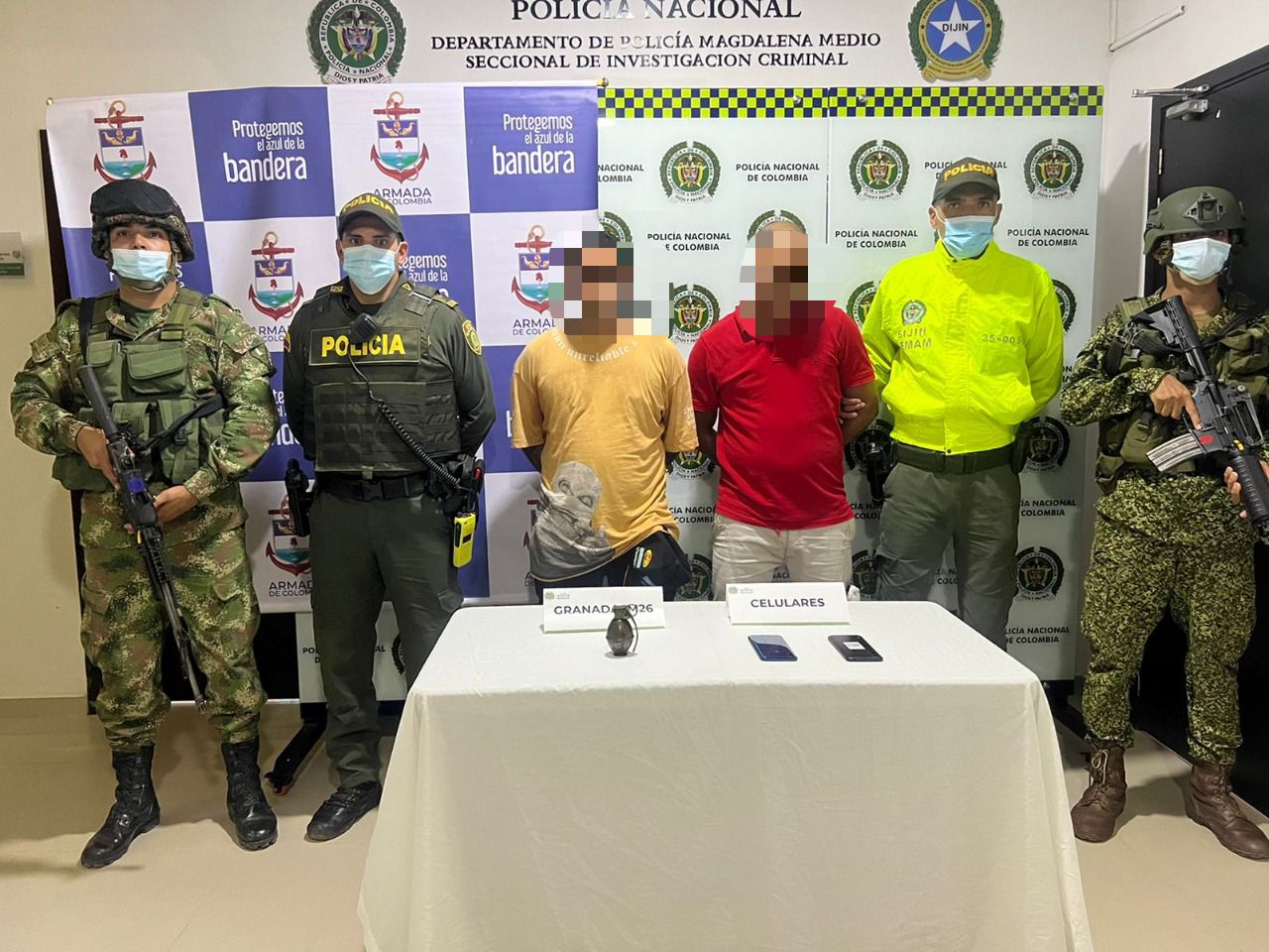 Captura de presuntos integrantes del Clan del Golfo