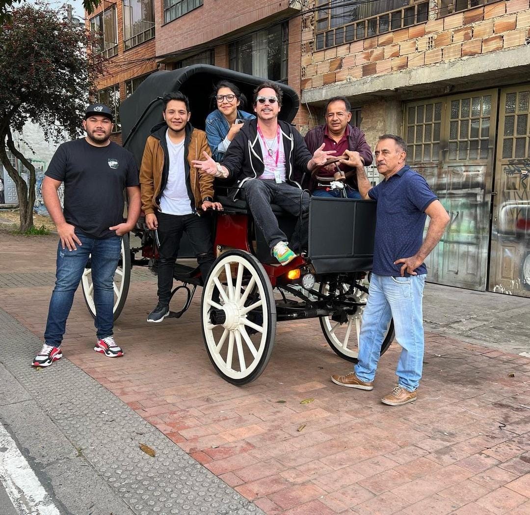 Alejandro Riaño presenta coche eléctrico para Cartagena