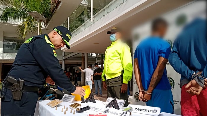 Tres arma de fuego y 31 cortopunzantes incautadas