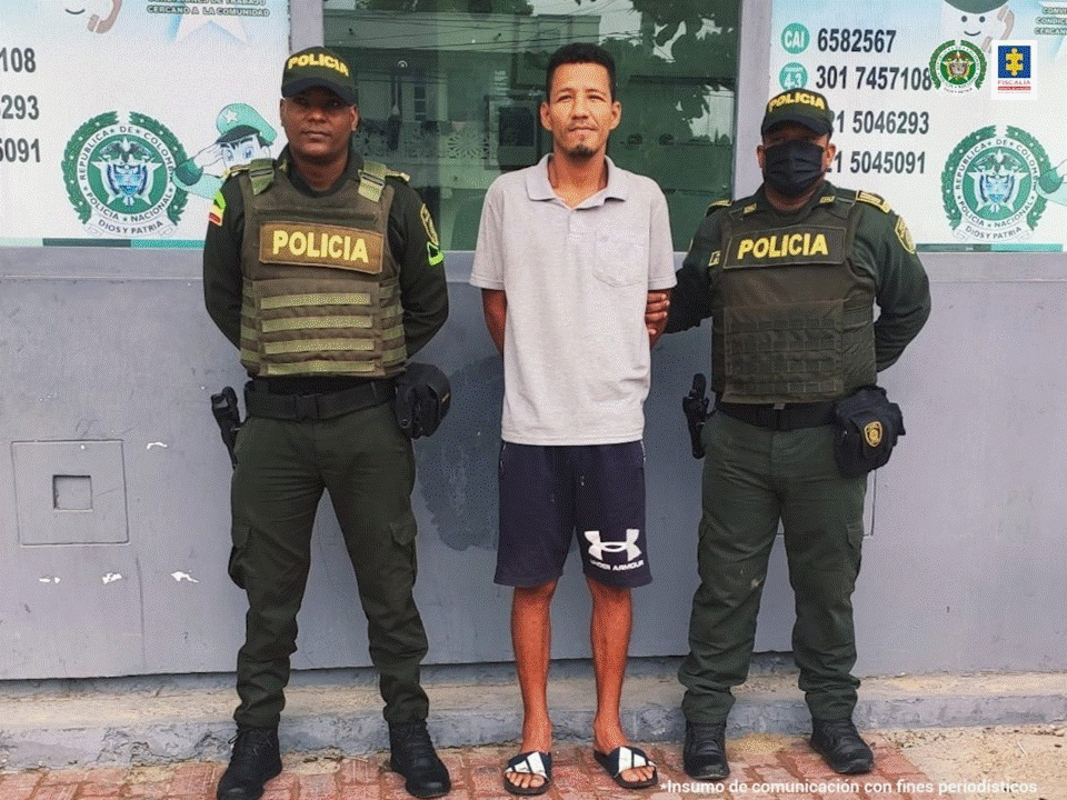 Kenier Caballero Berrío, de 33 años. Procesado