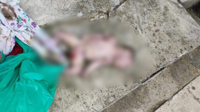 Feto hallado en arroyo de Barranquilla