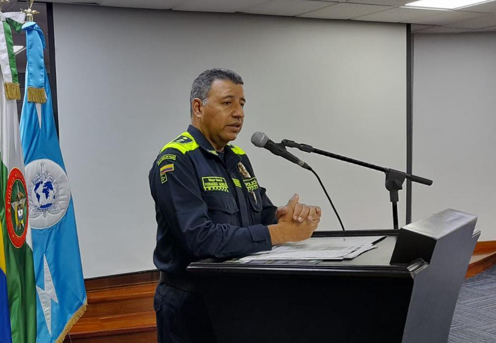 Mayor General Fernando Murillo Orrego, director de la DIJIN de la Policía Nacional