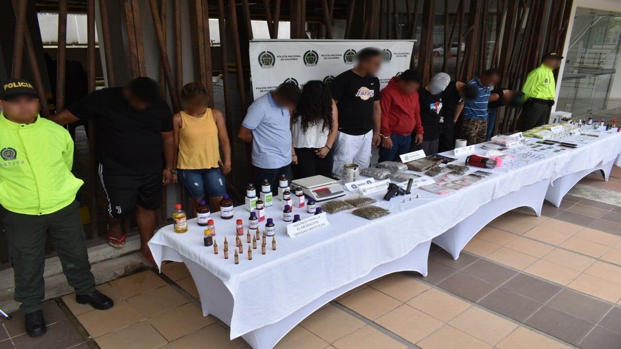 En total son diez los capturados