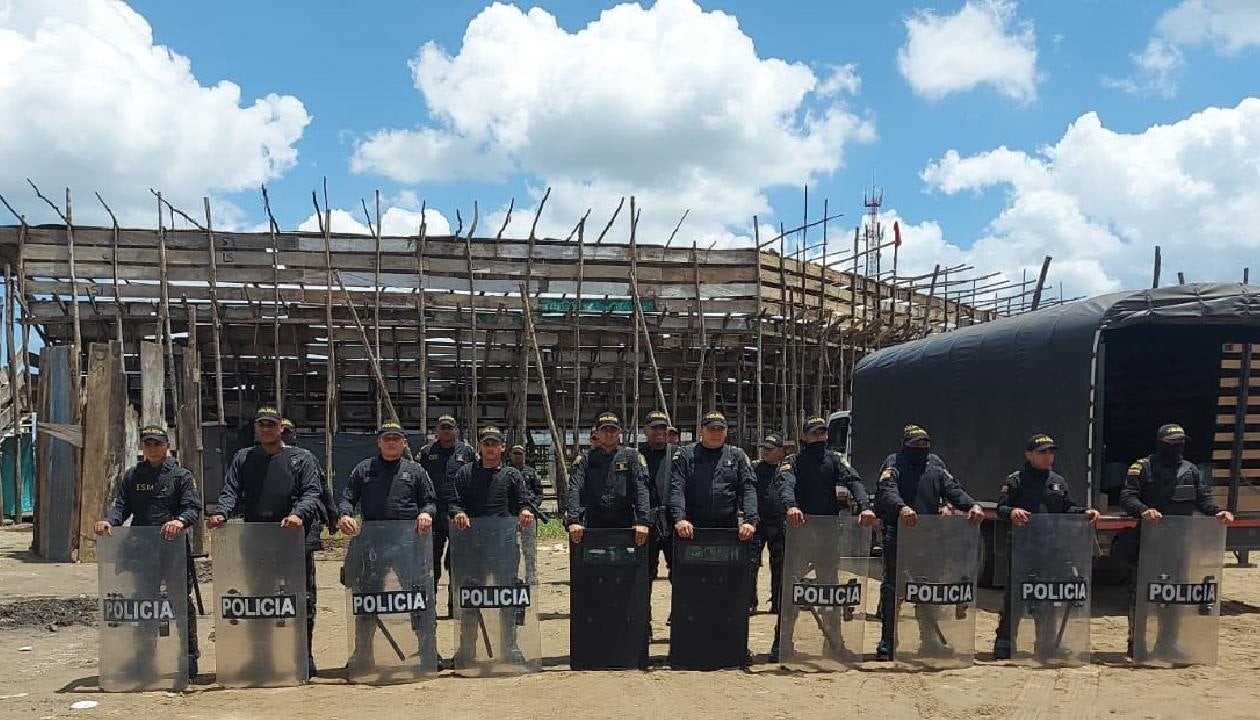 Escuadrón Móvil Antidisturbios (ESMAD)