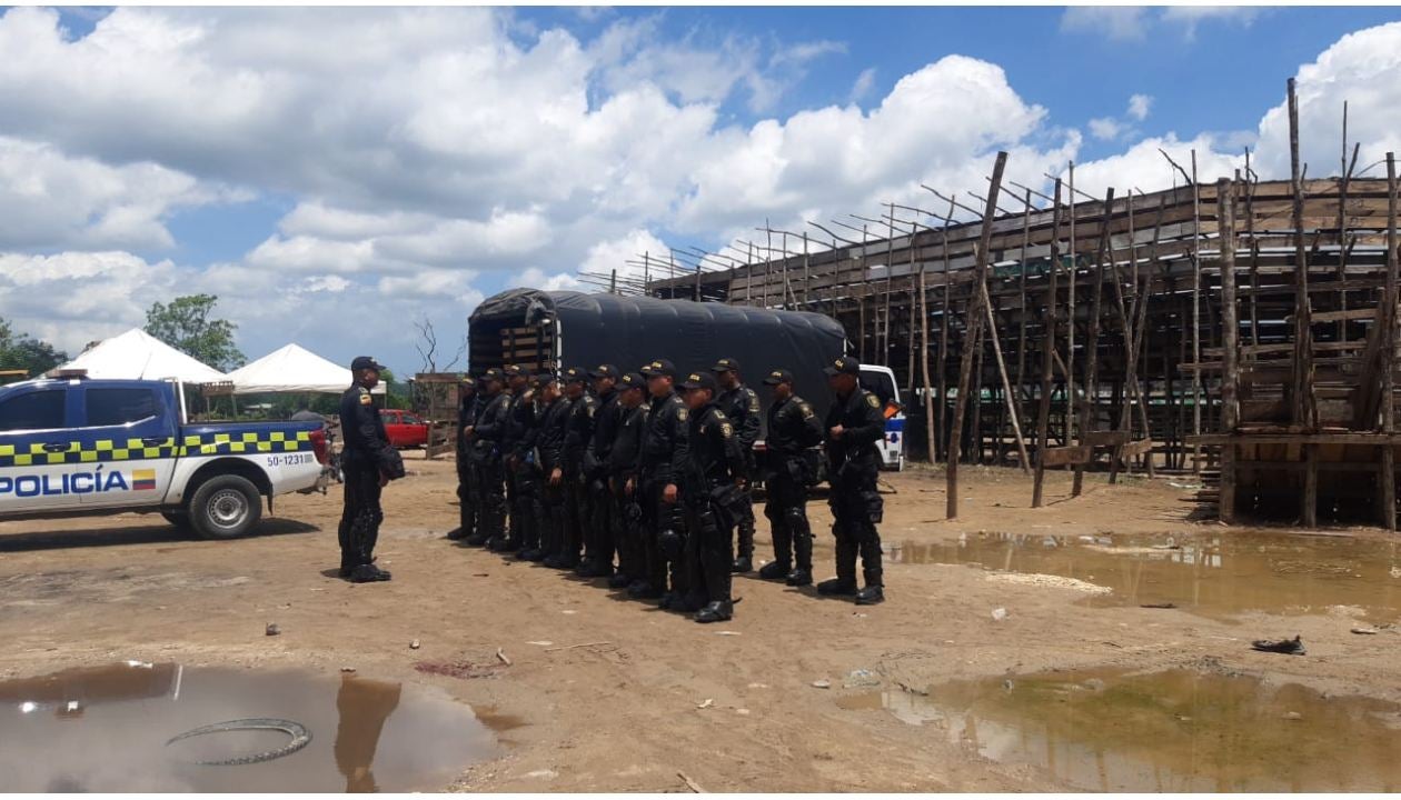 Escuadrón Móvil Antidisturbios (ESMAD)