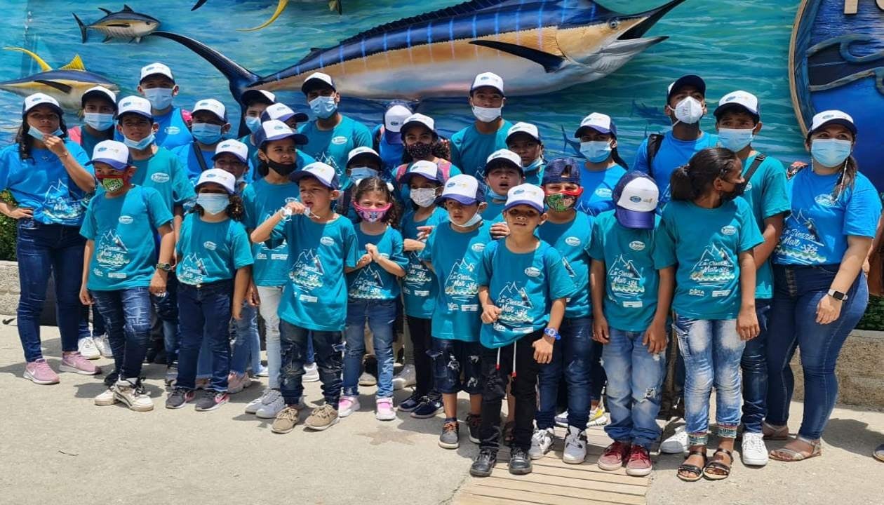 Los niños de la zona rural de Santa Marta fueros los favorecidos