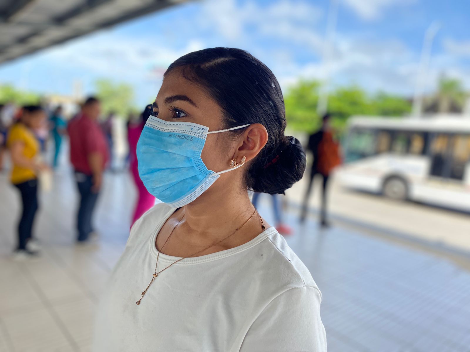Uso obligatorio del tapabocas en el Transmetro.