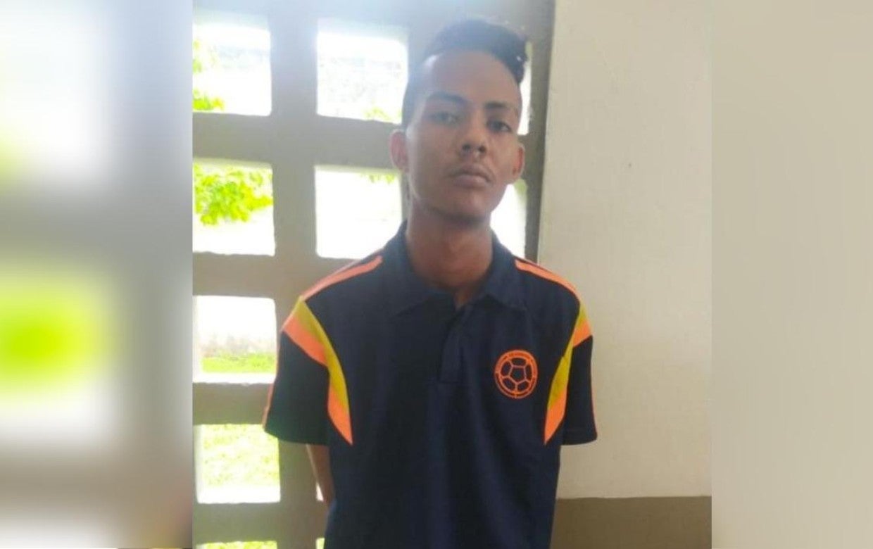 Dewuar José Torres Castillo, alias ‘21’, presunto integrante de los ‘Rastrojos- Costeños’.