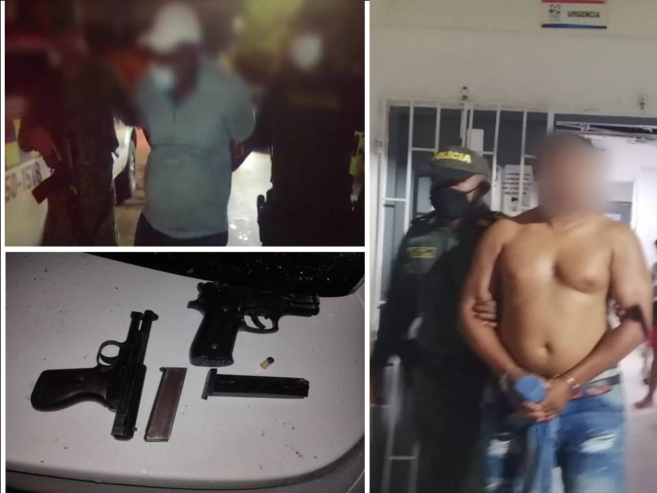 Dicen las autoridades que serían miembros de una banda dedicada al hurto a personas