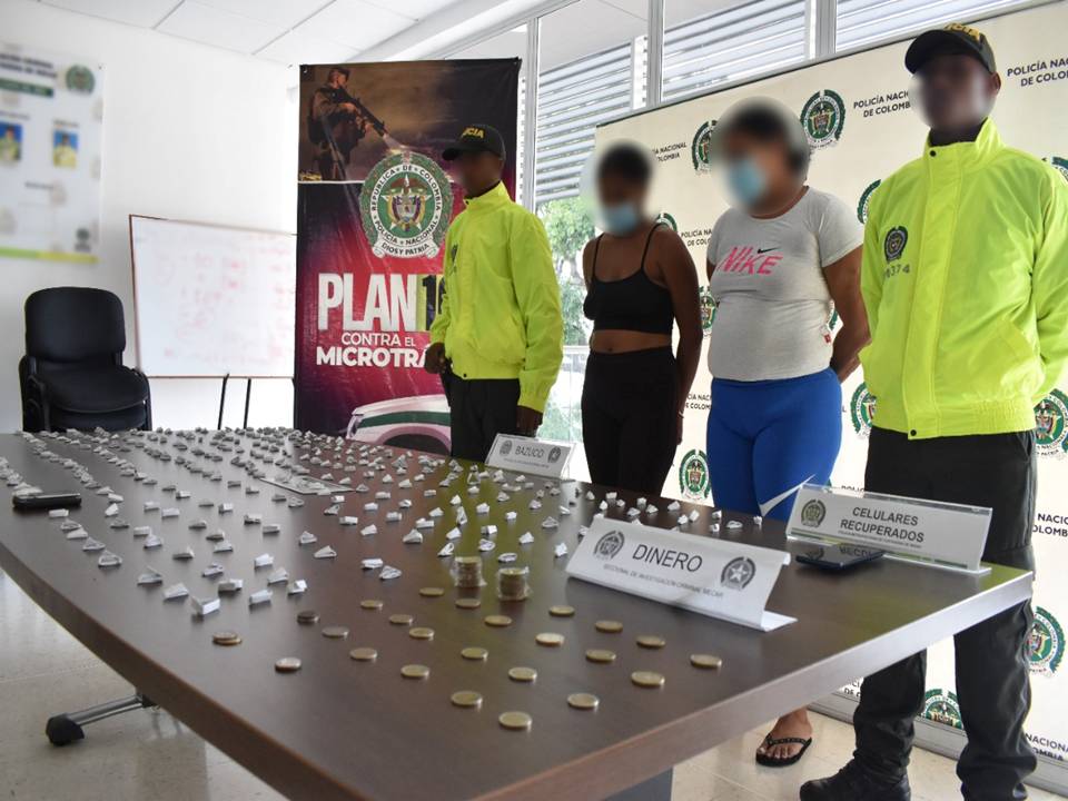 Capturadas en Olaya Herrera por estupefacientes