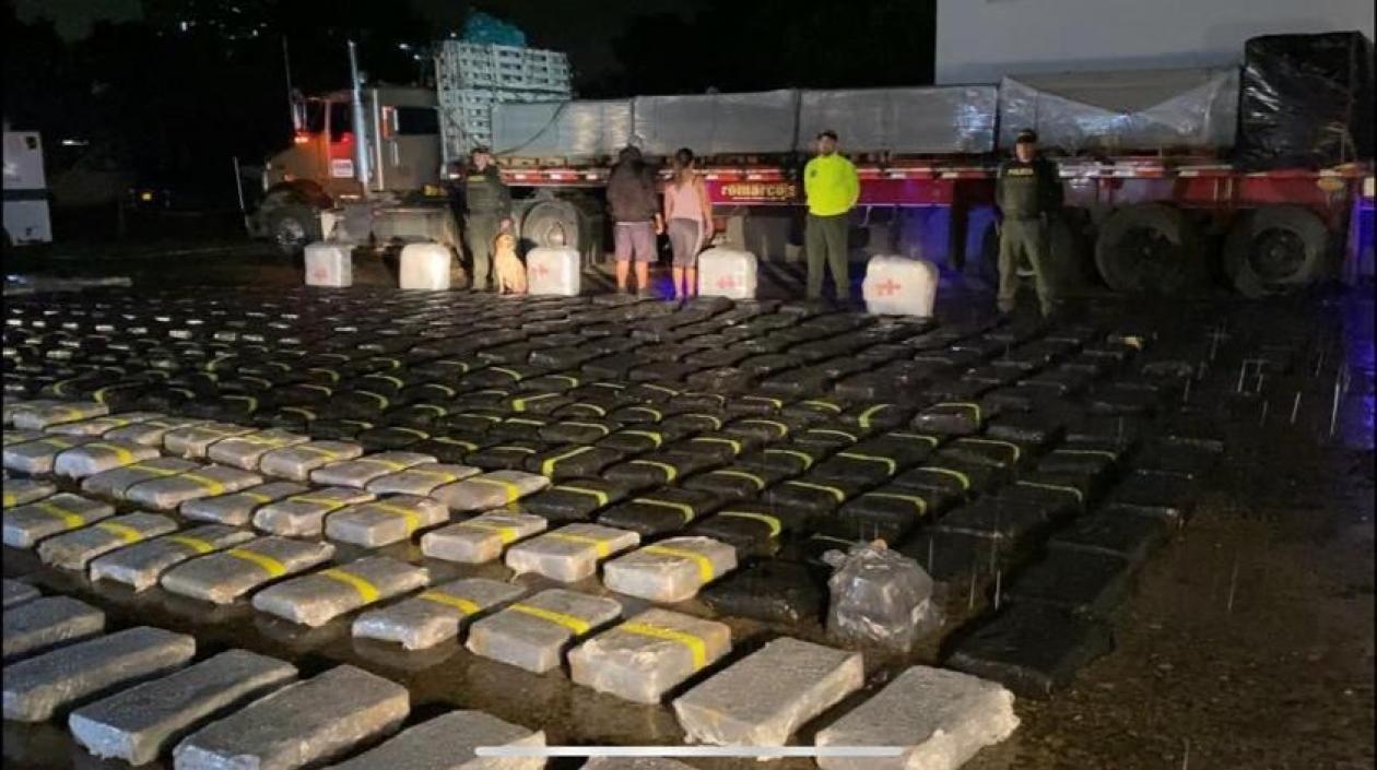 Dos toneladas de Marihuana en Barranquilla