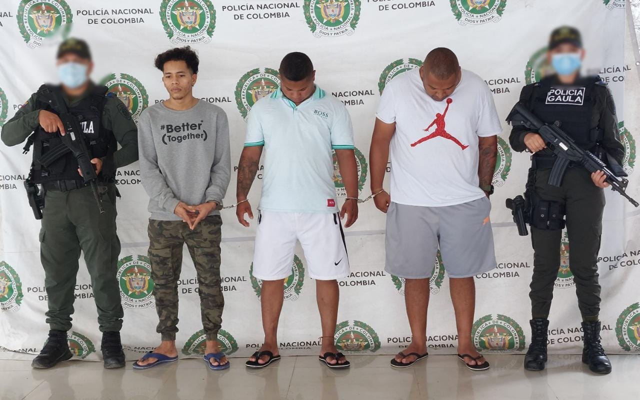 Los capturados fueron enviados a la cárcel.