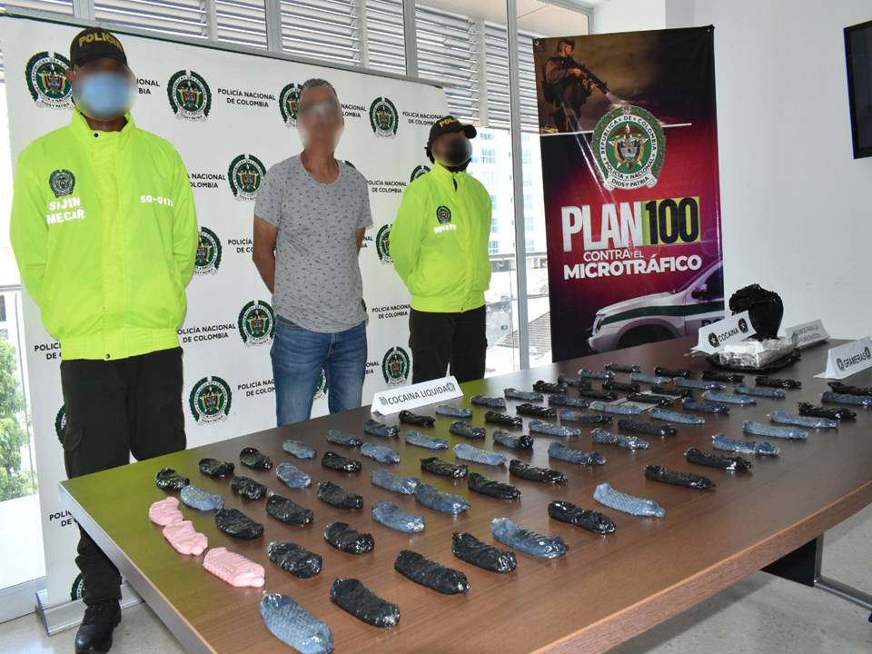 Fueron incautadas más de 75 cápsulas avaluadas en más de 13 millones de pesos