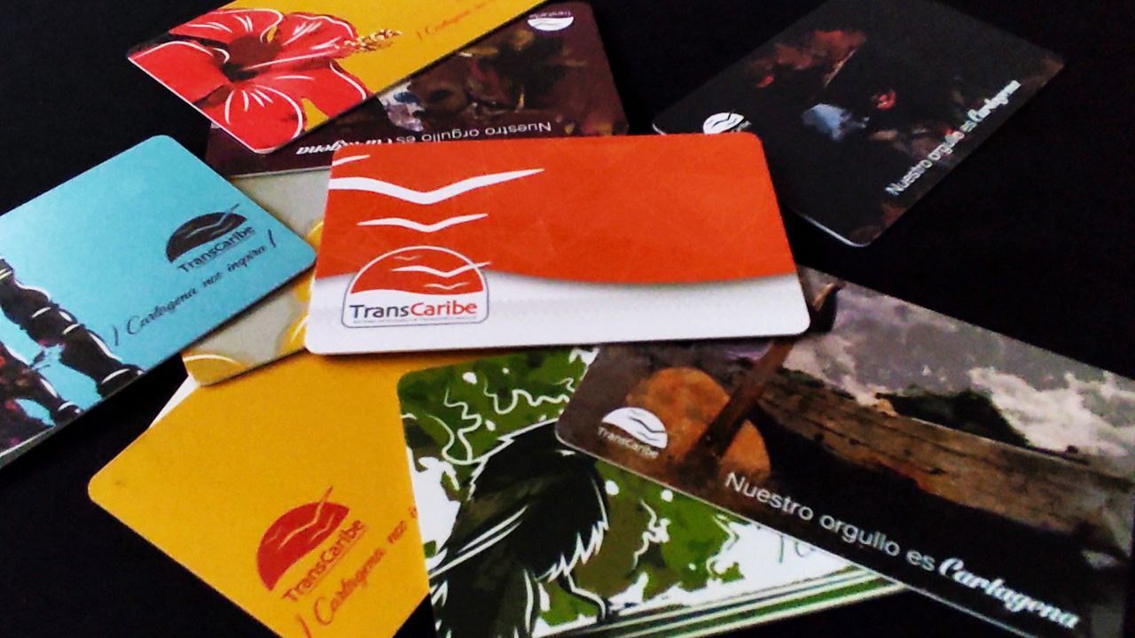 Tarjetas de Transcaribe