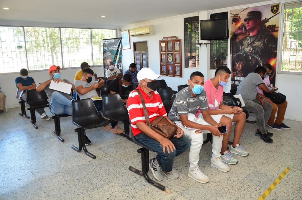 Jornada de libretas militar