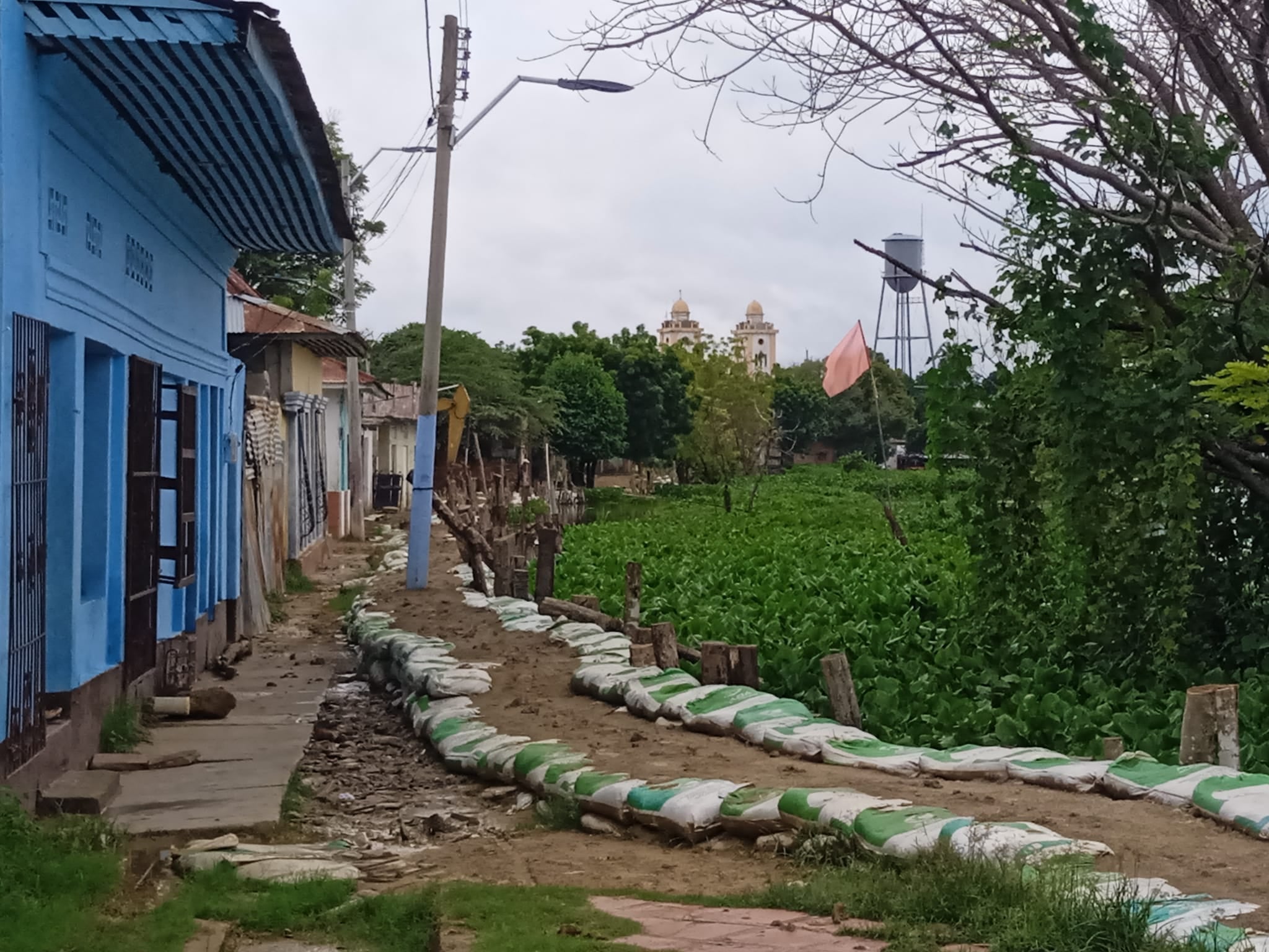 Aumento niveles del río Magdalena en Zambrano, Bolívar