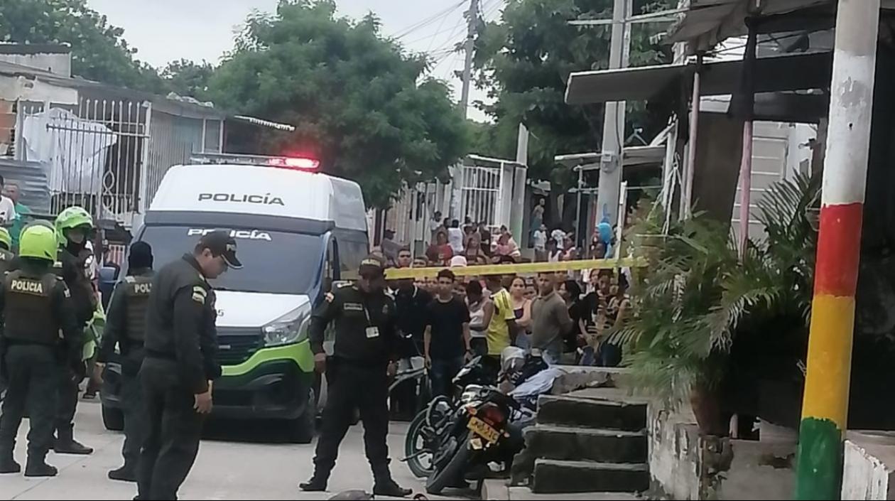 Ataque sicarial en Barranquilla