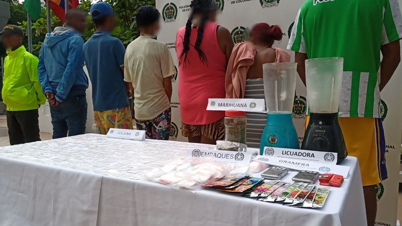 Les hallaron 500 gramos de cocaína avaluados y 200 de marihuana