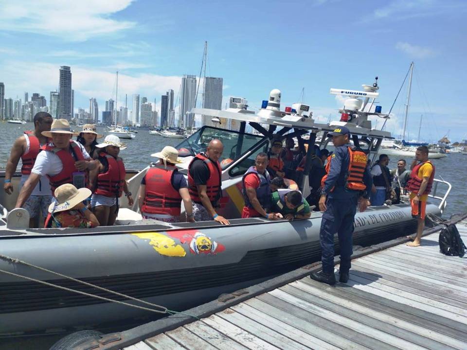 Sanos y salvos fueron rescatados