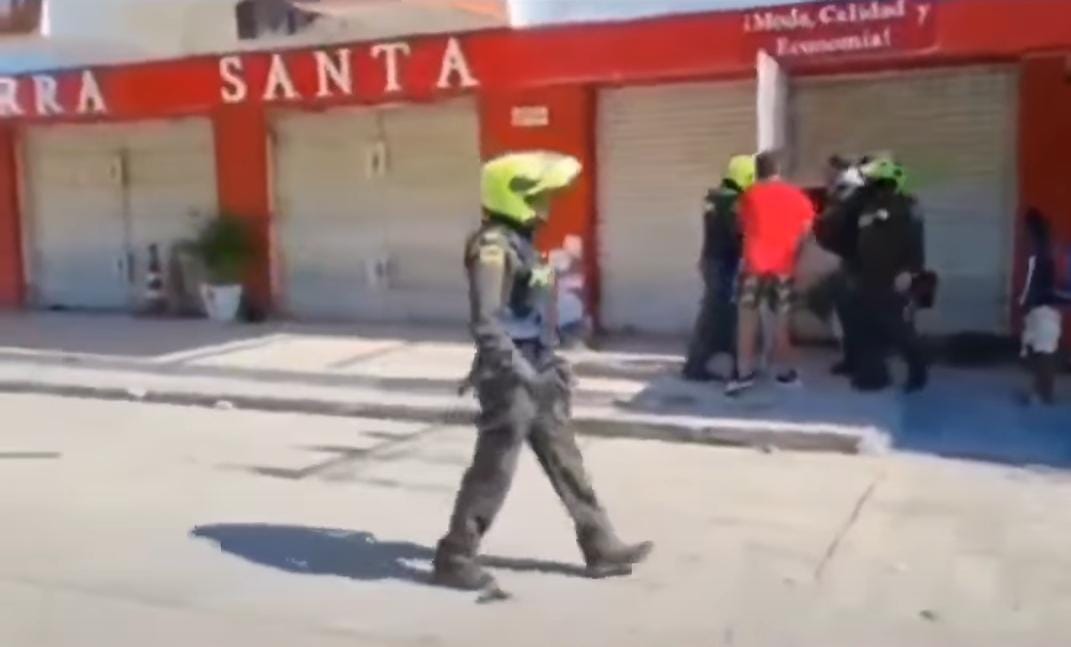 Las autoridades intervinieron para controlar los disturbios