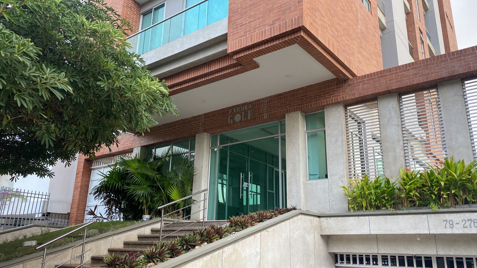 Edificio donde reside Aida Victoria Merlano.