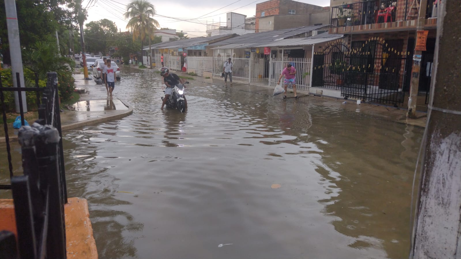 Lluvias en Cartagena