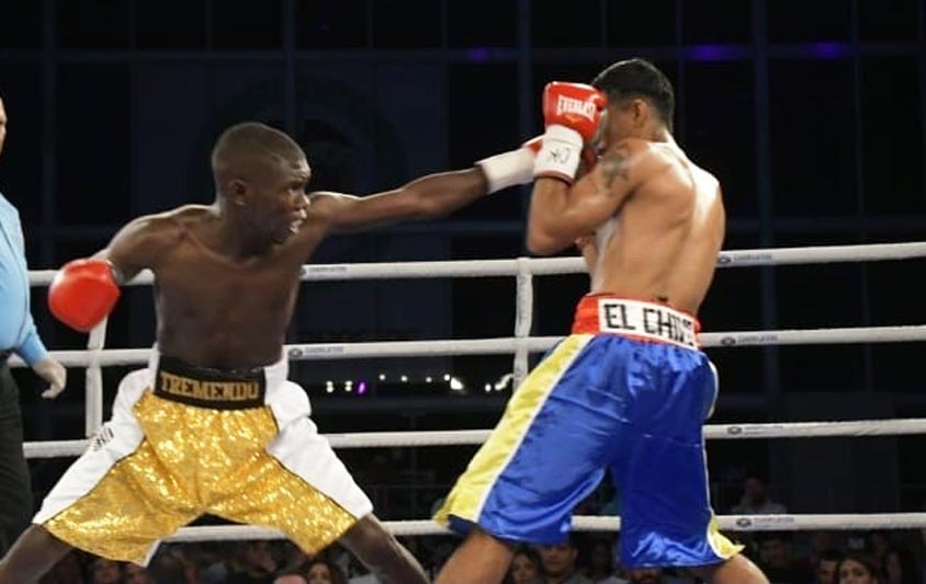 Boxeo, Boxeo profesional, Colombia, Yuberjen Martinez, Cuadrilatero, Deportes